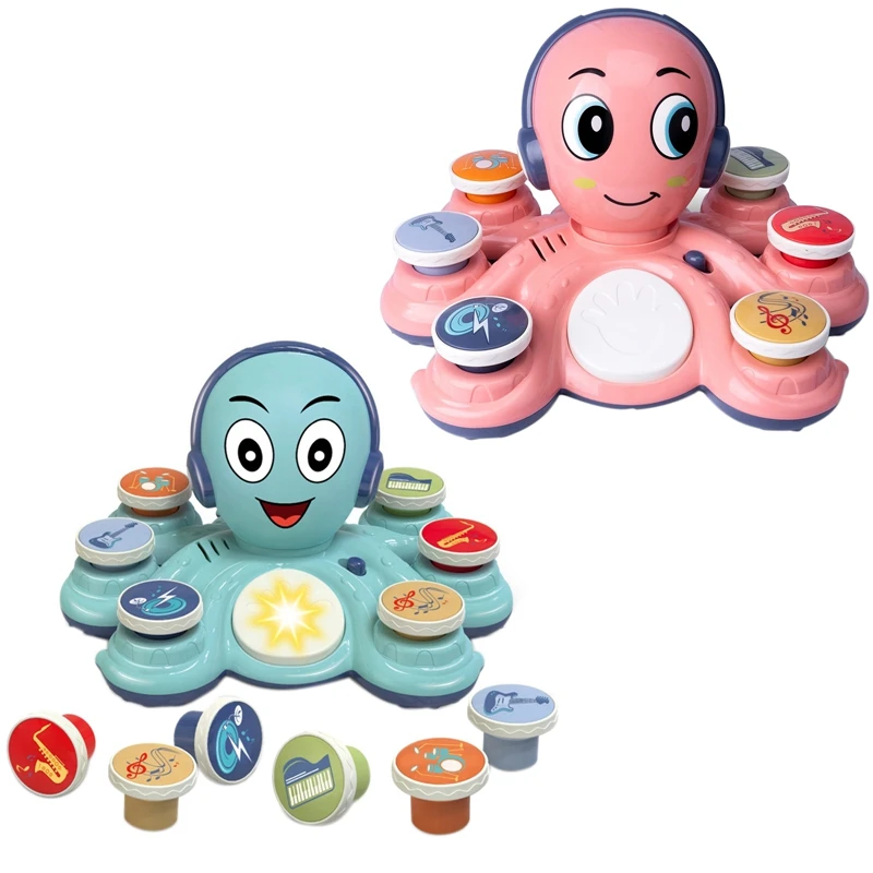 

Octopus Music Educational Toy for Early Childhood Development Preschooler Musical Instrument Toy for Baby Gift