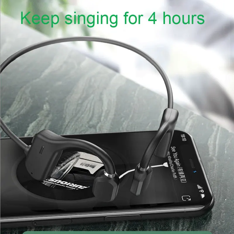 

Bone Conduction Headphones Bluetooth 5.0 Sports Open Ear Wireless Headset Sweatproof for Cycling Running Driving Gym NC9