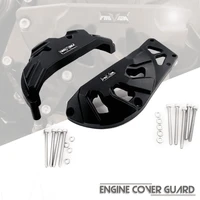 motorcycle aluminum engine saver stator case guard cover slider protector crash pad for yamaha mt07 fz07 mt 07 2014 2019