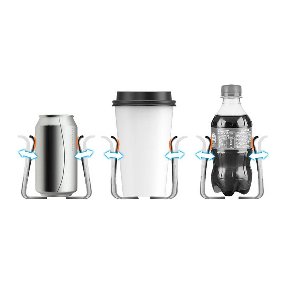 

Cup Holders Double Hole Beverage Holder Car Drink Bottle Cup Holder Water Bottle Mount Stand Coffee Drinks Car Accessories