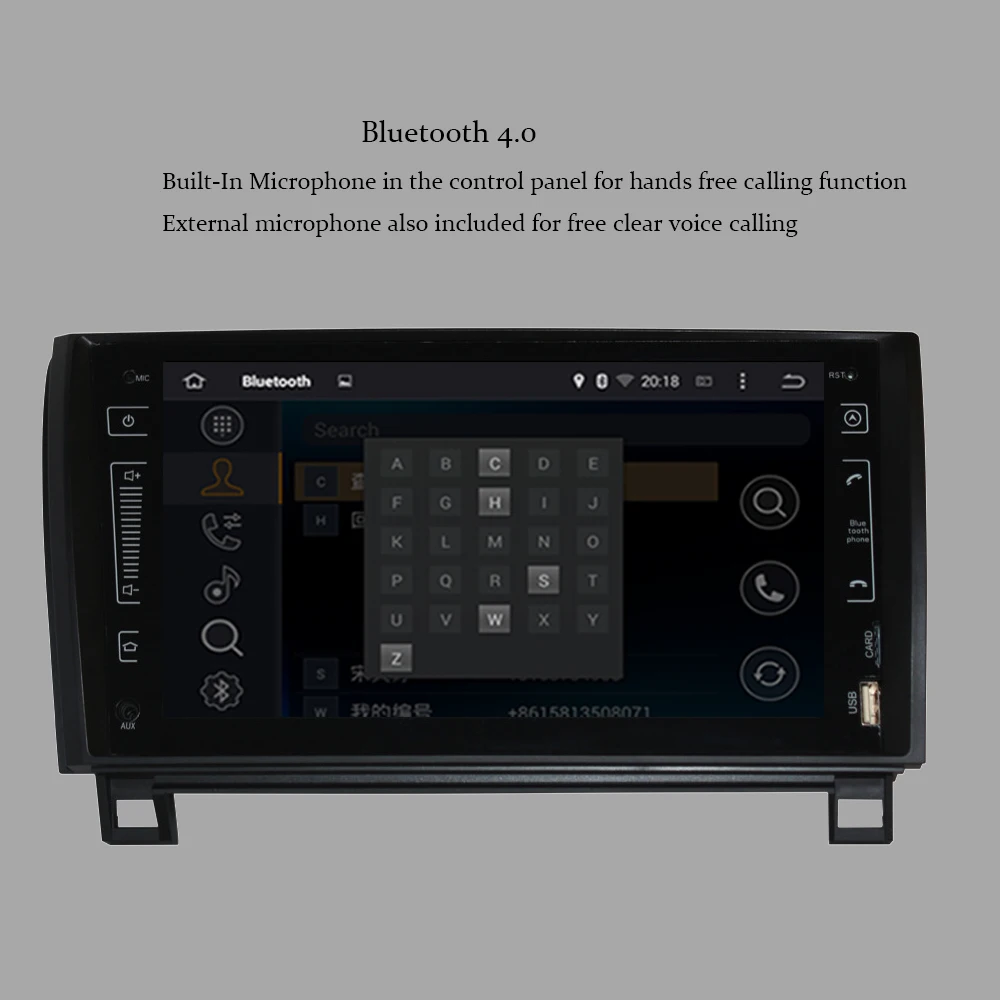 Автомобильный GPS-навигатор для Toyota Tundra/Sequoia 2007-2013 автомобильный радиоплеер с