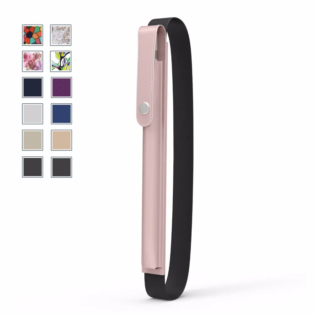 

Pencil Case Holder for Apple Pencil PU Leather Elastic Pencil Pocket Sleeve Detachable Pouch Cover for Apple Pencil iPad Pro 9.7