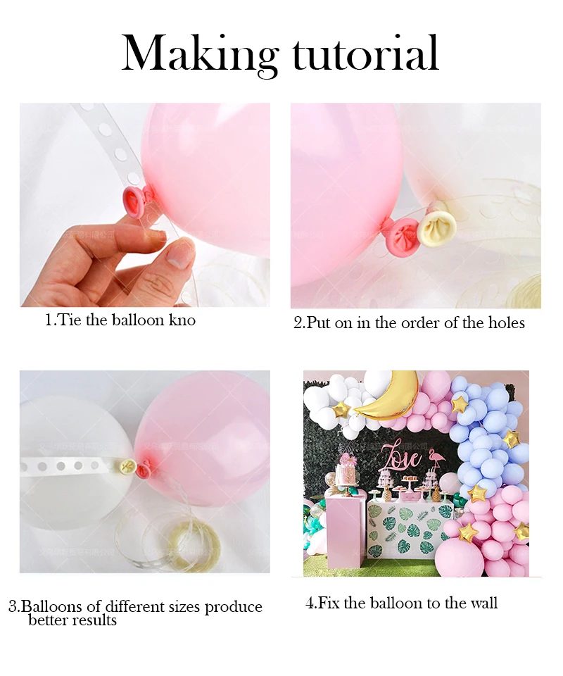 

Luanqi Latex Balloon Set Helium Ballon Macaron Flower Link Day Colorful 4D Confetti Balloon Wedding Romantic Party Decoration