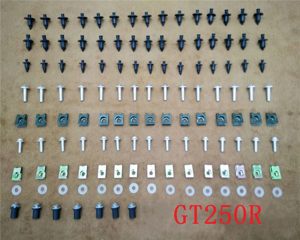 

Fairing Bodywork Kit Bolts Screws For Fit For HYOSUNG GT250R 2006-2010