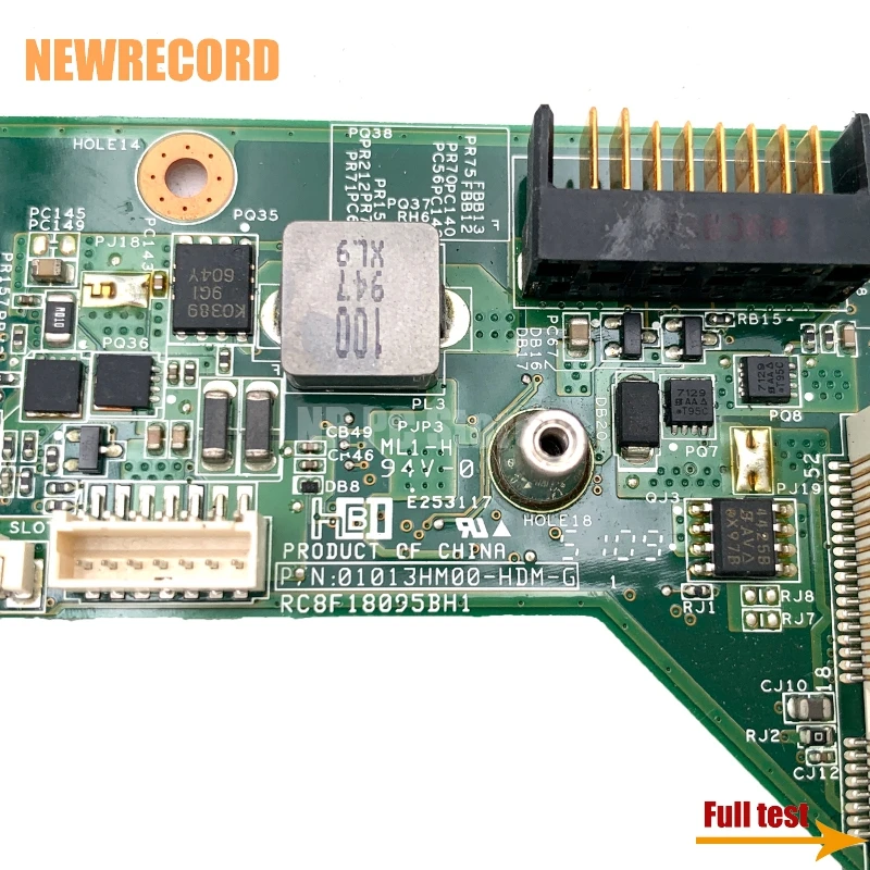 Материнская плата DDR3 для ноутбука HP CQ62 G62 610160-001 597673-001 бесплатный процессор