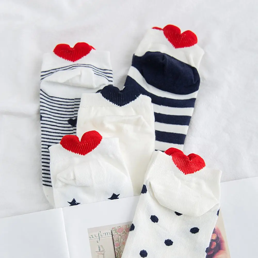 5 пар женские хлопковые носки|Носки для ног| |