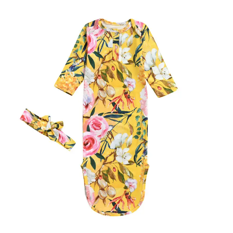 Спальный мешок для новорожденных 100% хлопок с длинным рукавом | Мать и ребенок