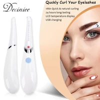 electric eyelash curler heated eyelash 10s constant temperature usb rechargeable electric ironing beauty eyelash curling comb