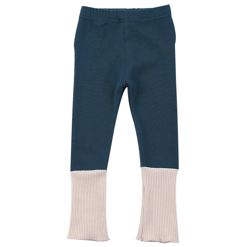

Girls' Stitching Leggings 2020 Autumn New Elastic Pants Baby Girl Slim-Fit Pants Fashion