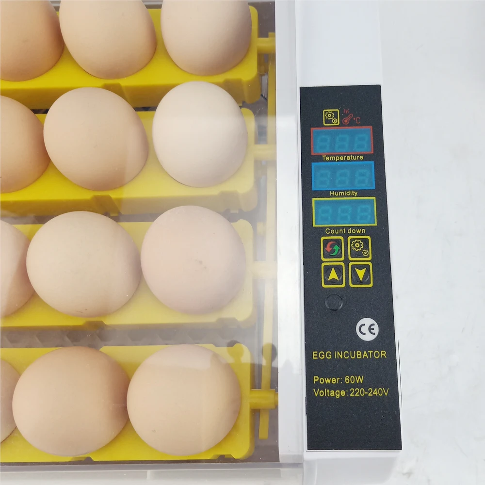 Полностью автоматический инкубатор для яиц мини домашний курицы птицы