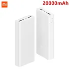 Внешний аккумулятор XiaomiMiPowerBank3PLM18ZM, ёмкость 20000мАч, входные порты USBC и MicroUSB, мощность18Вт, поддержка двусторонней быстрой зарядкиQC, подойдёт для iPhone11ProXRX и Samsung