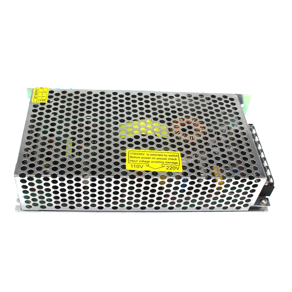 Светодиодный источник питания 24 В 6.3A 150 Вт преобразователь адаптер драйвер DC 24V6.3A