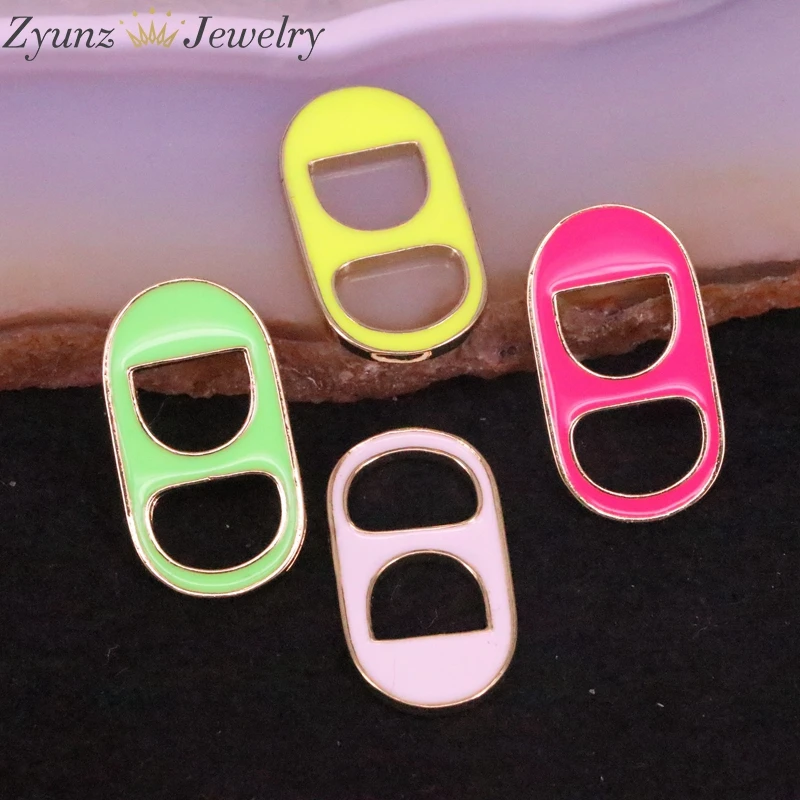 

10PCS, Soda Pull-tab Pendant Charm For Charms Bracelet Necklace Jewelry Making Supplies