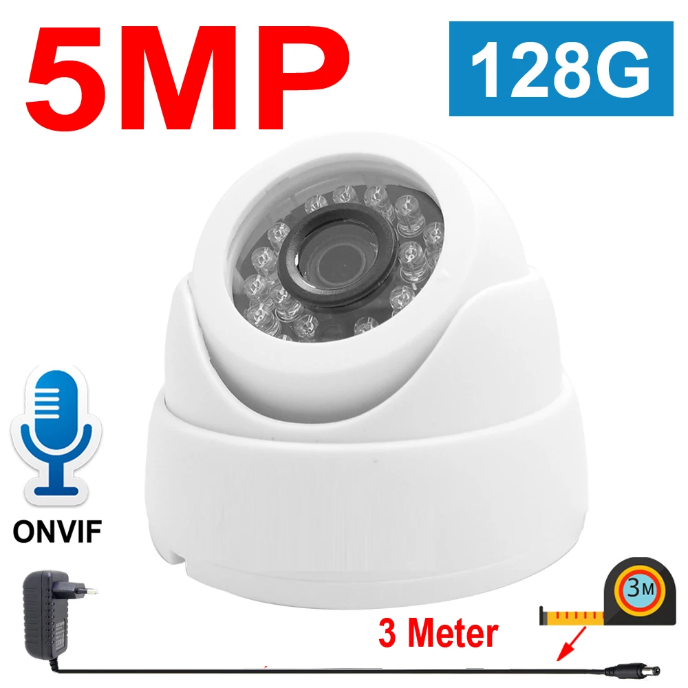JIENUO IP камера беспроводная 128G Cctv аудио ИК Ipcam охранное видеонаблюдение видео HD