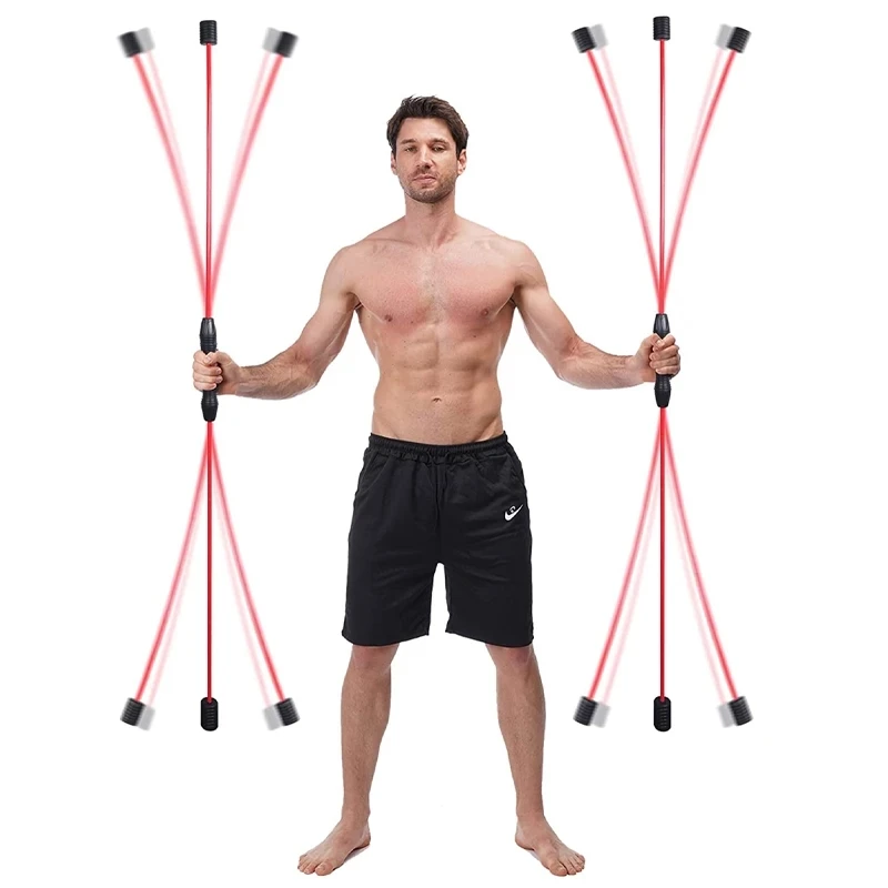 

Detachable Felix Fitness Fat Burning Elastic Rod Multifunctional Slimming Training Rod Removable High Frequency Vibration Rod