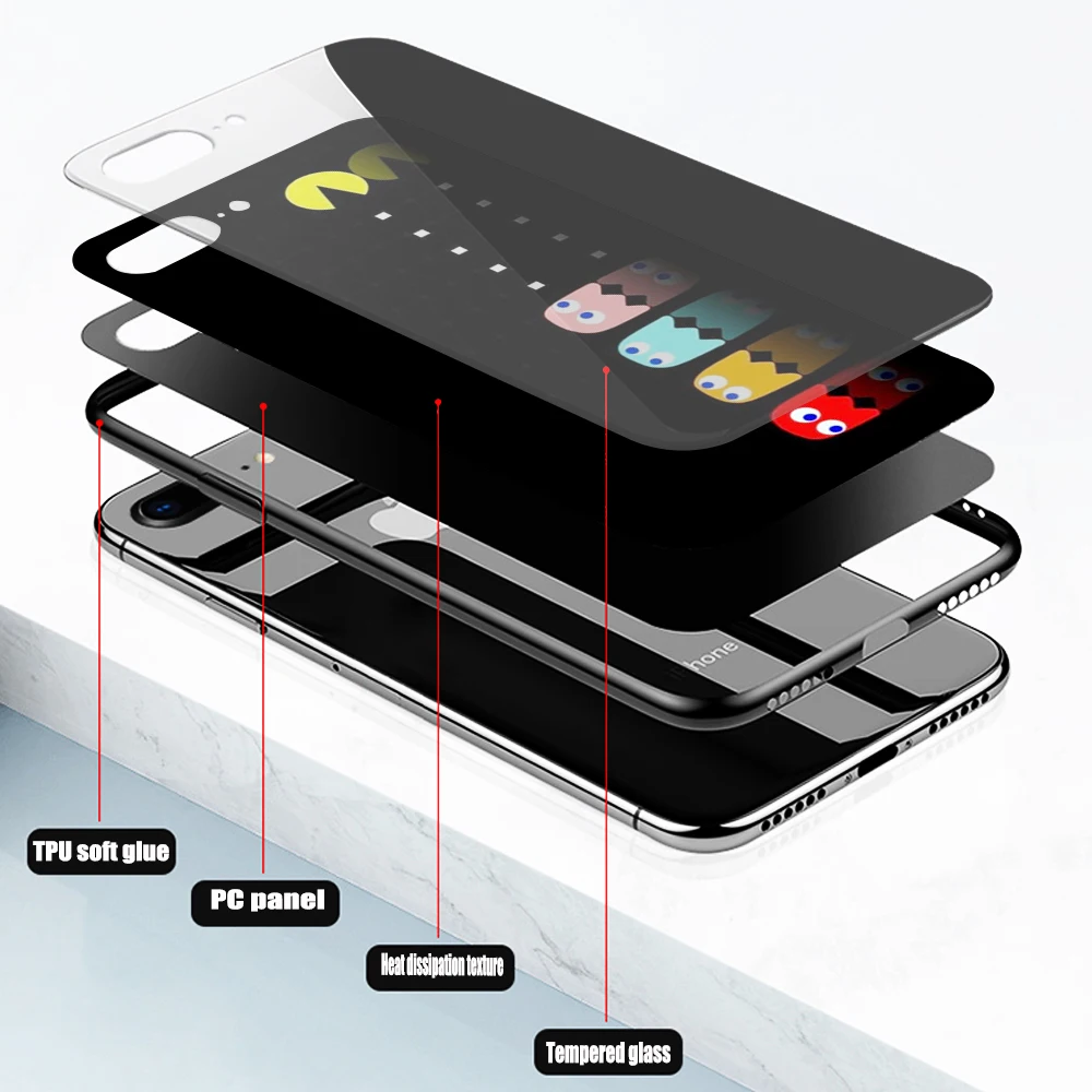 gaming luxury game mobile phone case phone case tempered glass for iphone 12 11 pro xs max 8 x 7 plus 2020 12 pro max mini case free global shipping