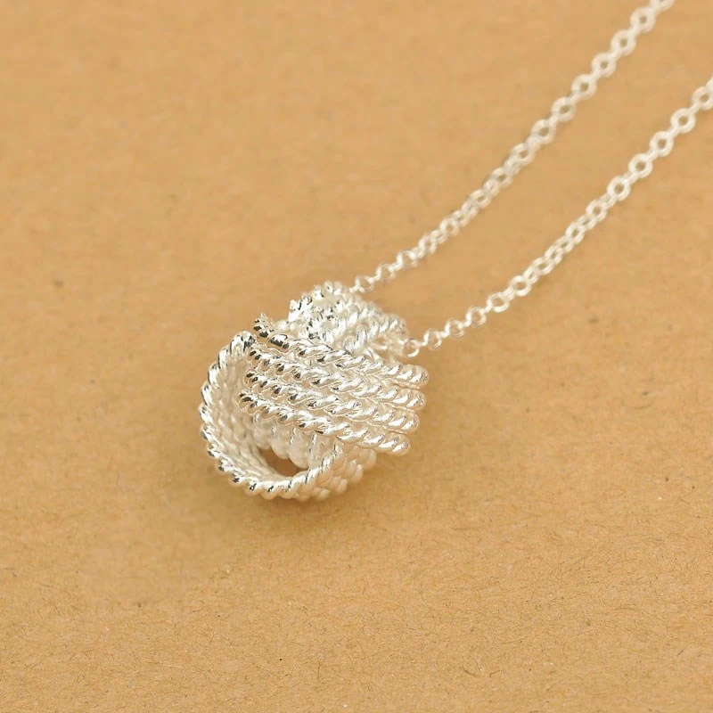 Акция красивая мода элегантное серебро 925 пробы полые подвеска в форме цветка