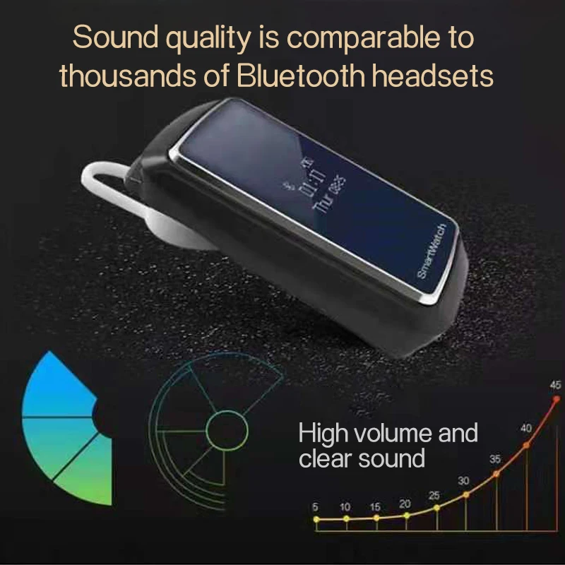 Caridite B7 умный браслет Bluetooth наушники спортивные часы три в одном спортивный фитнес