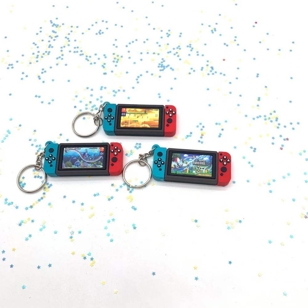 Новая игра супер брелоки Марио игровая консоль Nintendo Модель брелок ПВХ мягкая