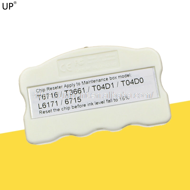 Восстановитель чипа резервуара T3661 T04D1 T6716 T6715 для Epson L6171 L6170 XP 5100 5105 WF 2800 2860|Чип