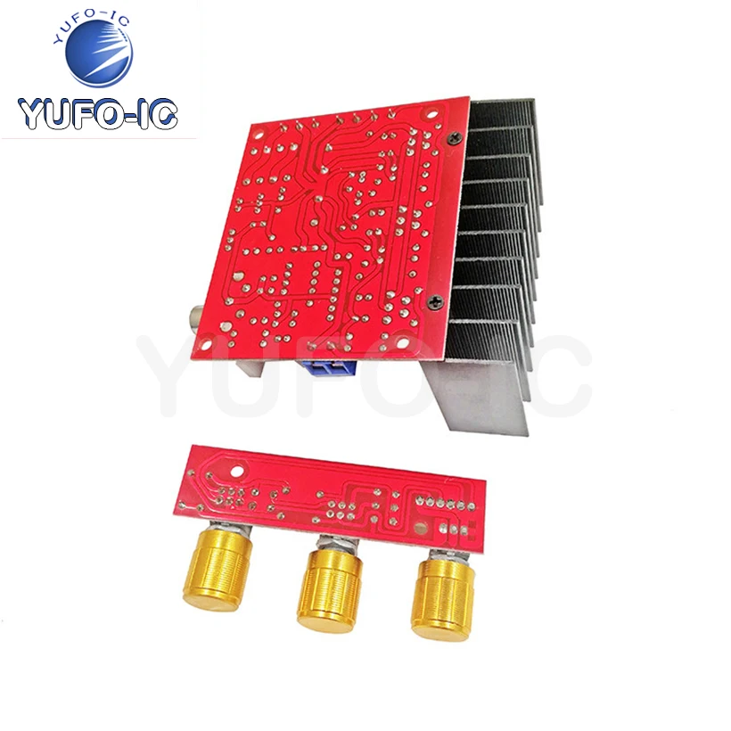 Плата усилителя мощности Tda2030a для компьютера 2 шт. сабвуфер 1 3-канальный динамик