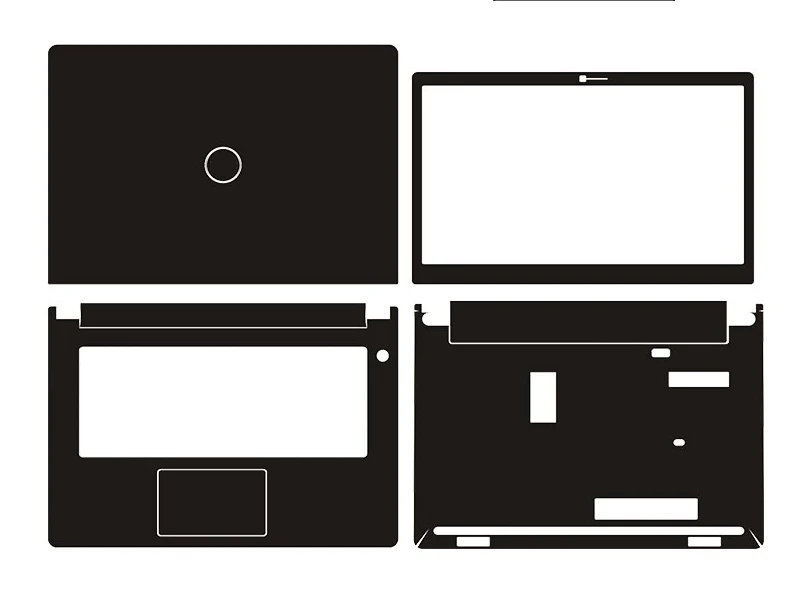 Наклейка для ноутбука KH защитная наклейка из углеродного волокна Dell Latitude 3470 14&quot |