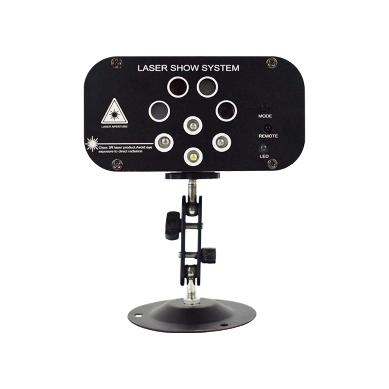 Светодиодный лазерный проектор YSH для дискотеки с 8 отверстиями 128 узоров - купить