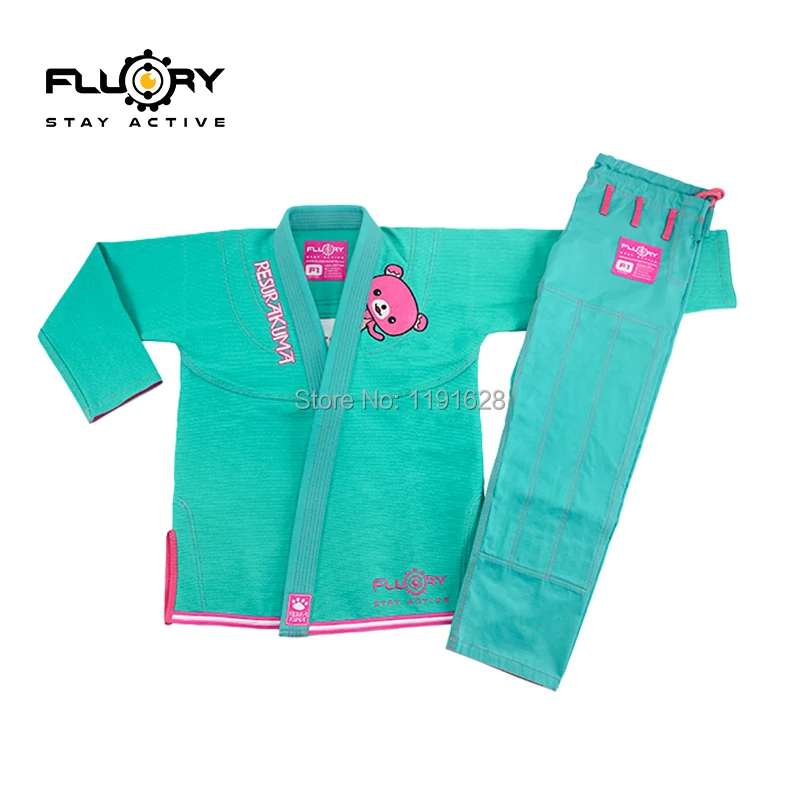 Женская Вышивка медведя FLUORY бразильский джиу джитсу| |