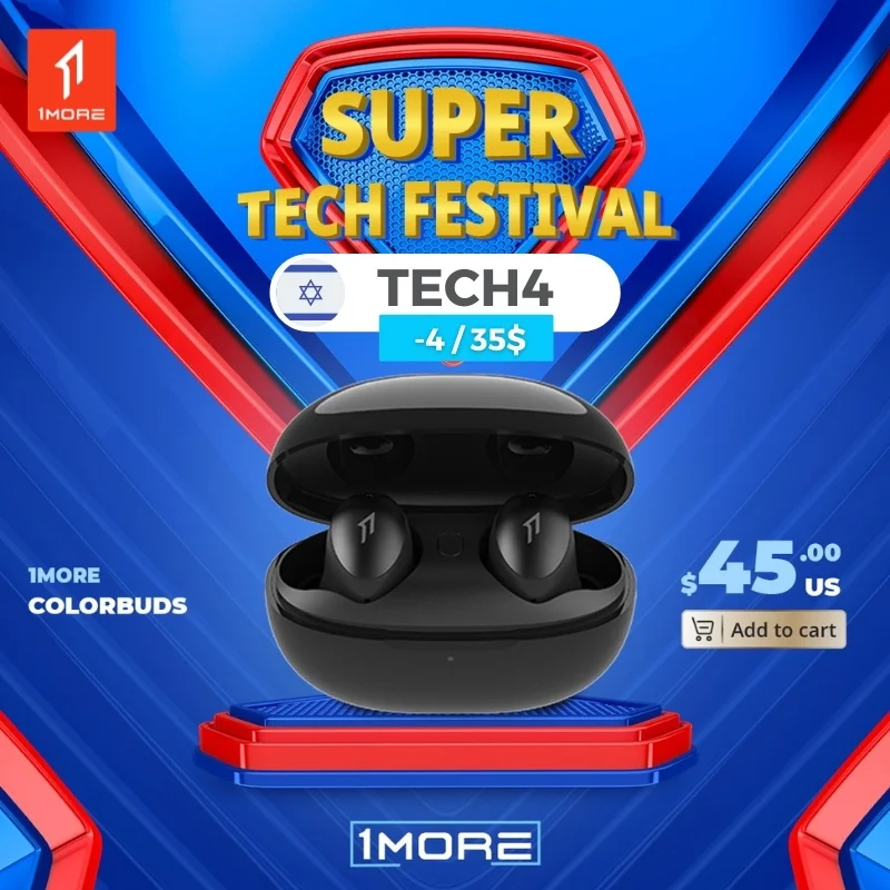 1MORE ColorBuds ESS6001T наушники беспроводной проводные Aptx Tws безпровадные bluetooth для