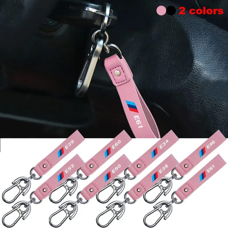 

1pcs Car Styling Car Keychain Auto Keyring Car Key Chain Trinket For BMW E Series E34 E36 E39 E53 E60 E90 E46 E61 F10 F30 F20 M3