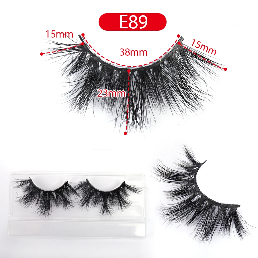 

Beeos1box/10pairs Make Up 25mm Mink Lashes Soft Dramatic 3d Mink Eyelashes Beauty Eyelashes Extention Wholesale Fake Eyelashes