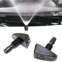 2pcs auto car windshield washer wiper water spray nozzle fit for bmw e46 e90 e60 f30 e36 f10 f20 e87 e92 e30 e91 x1 x4 x7