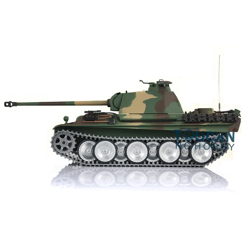 Heng Long 1/16 RTR Радиоуправляемый Танк 3879 7 0 индивидуальная пантера G металлические