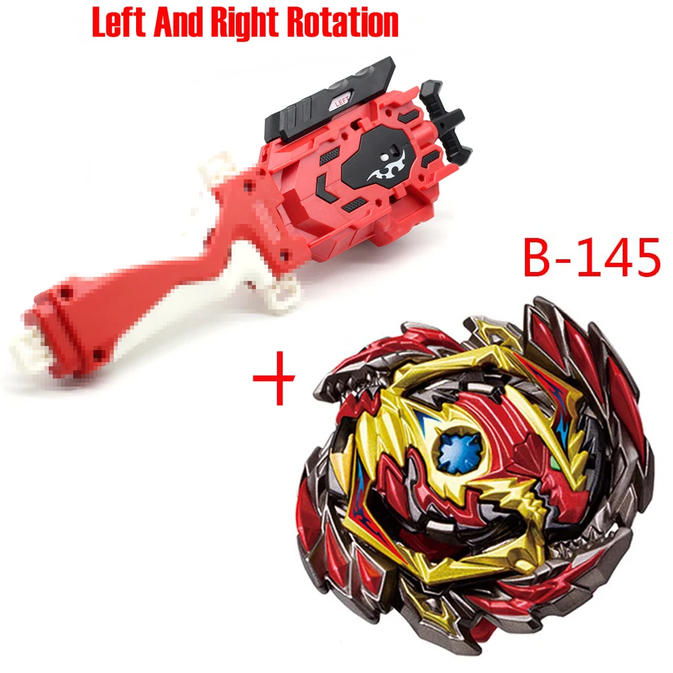 Новейшая модель; Beyblade Burst ToysB-145 B-144 B-143 B-140 с пусковым устройством и коробчатый отвал Металл Fusion Бог Прядильный механизм бей лезвия игрушка