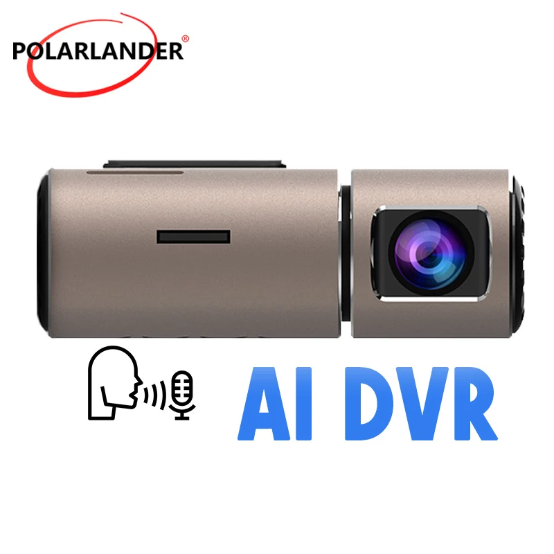 

Car DVR WIFI Mobile Phone Interconnection Voice Control Recorder HD Night Vision Hidden Single Recording 24H Parking Monitoring