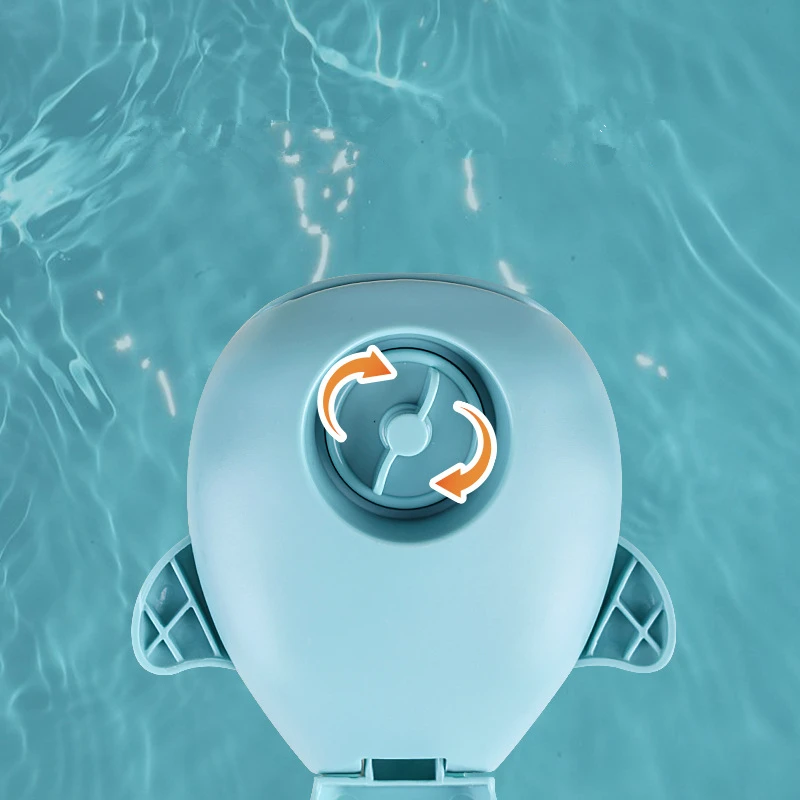 Новые милые игрушки для ванной детей детские купания с животным Китом часами