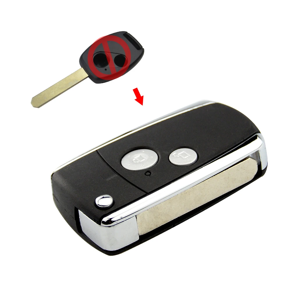 OkeyTech для Honda 2 кнопки замены модифицированный пульт дистанционного управления