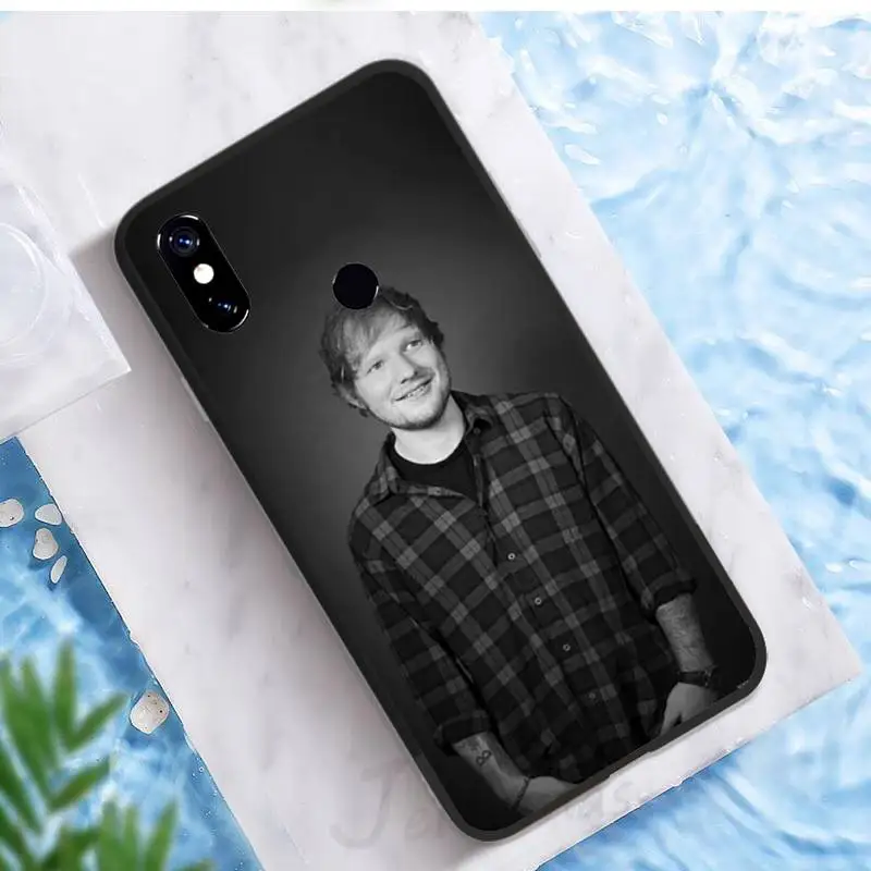 

British singer Ed Sheeran Phone Case For Xiaomi Redmi note 7 8 9 t max3 s 10 pro lite funda shell cover coque