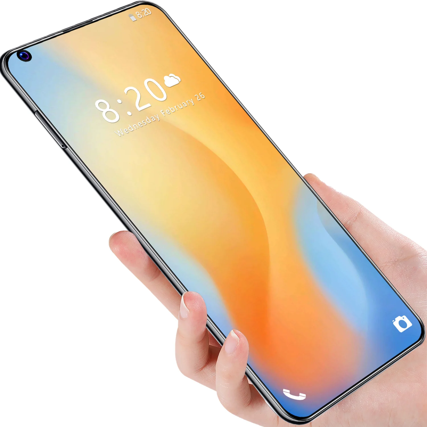 

7.3inch Galaxy X50 Pro Smartphones 12 GB 512 GB 16MP+32MP 6800mAh Cell Phones Unlocked 5G Global Version Smartphones Android 10