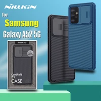 for samsung a52 5g case nillkin slide camera protection lens protect privacy shockproof cover for galaxy a52 funda coque