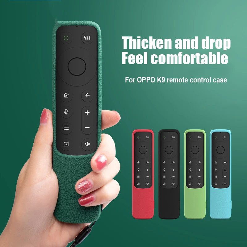 

Silicone Smart TV Remote Control Cover for Oppo K9 4K 43 Inch 55 Inch Tv R1 Remote Control Silicone Cover Luminous Shockproof