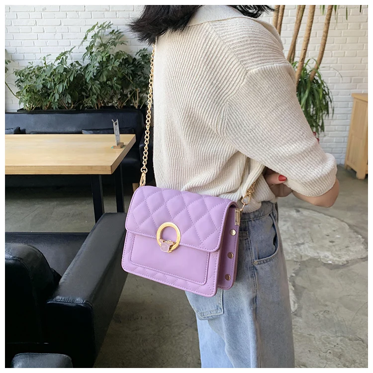 Роскошные кожаные мини-сумки через плечо для женщин 2020 сумка-мессенджер на