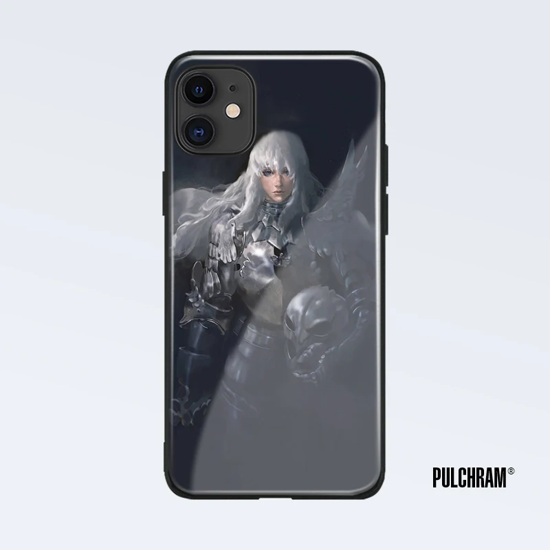 Стеклянный чехол Griffith Berserk для iPhone 6 6s 7 8 x xr xs 11 pro max Samsung S note 9 10 20 Plus|Бамперы| |