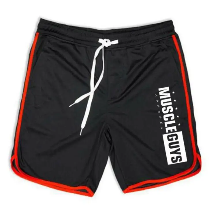 Хит продаж мужские спортивные шорты для фитнеса дышащие быстросохнущие штаны