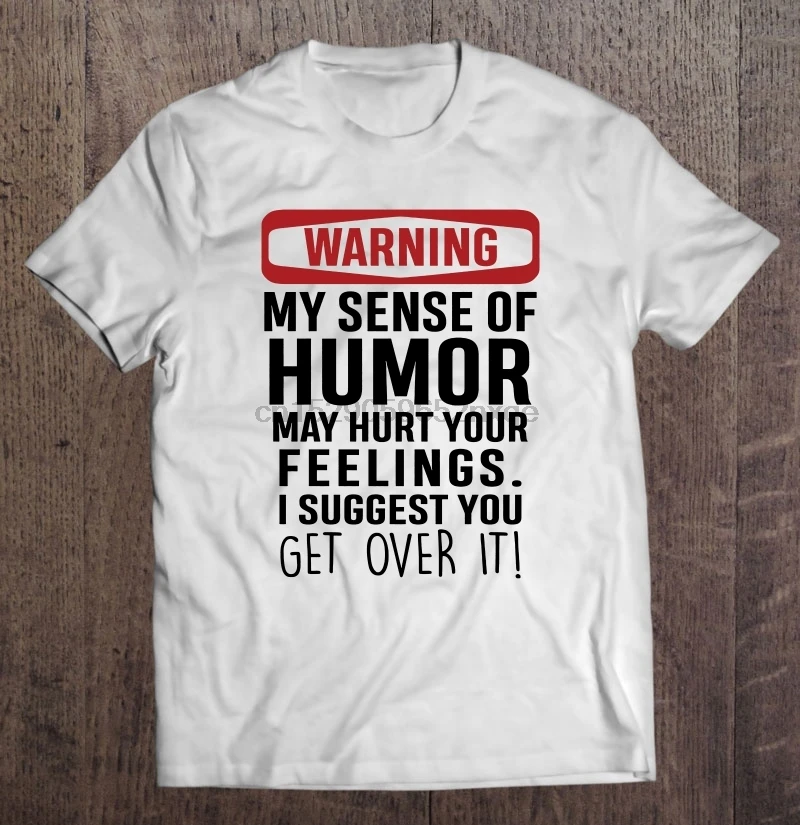 Мужская забавная футболка модная Предупреждение ющая мое чувство юмора может