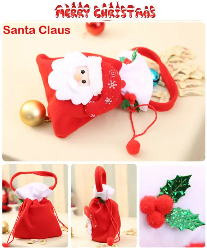 Подарок на рождественскую вечеринку 30 умножение 19 франела милая сумочка