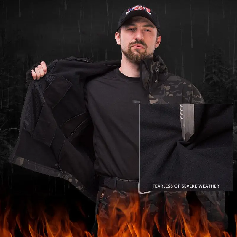 Мужская куртка TAD shark Softshell теплая верхняя одежда для охоты спортивная или штаны