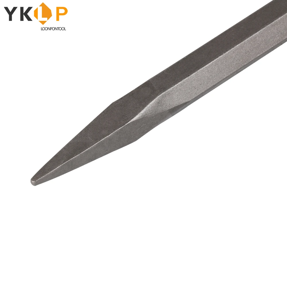 

40CR Steel 14X250MM Hammer Chisel Set Electric Hammer Chisel Concrete/Brick/Wall Slotting Drilling Hexagonalal Handle 4Pcs/Set