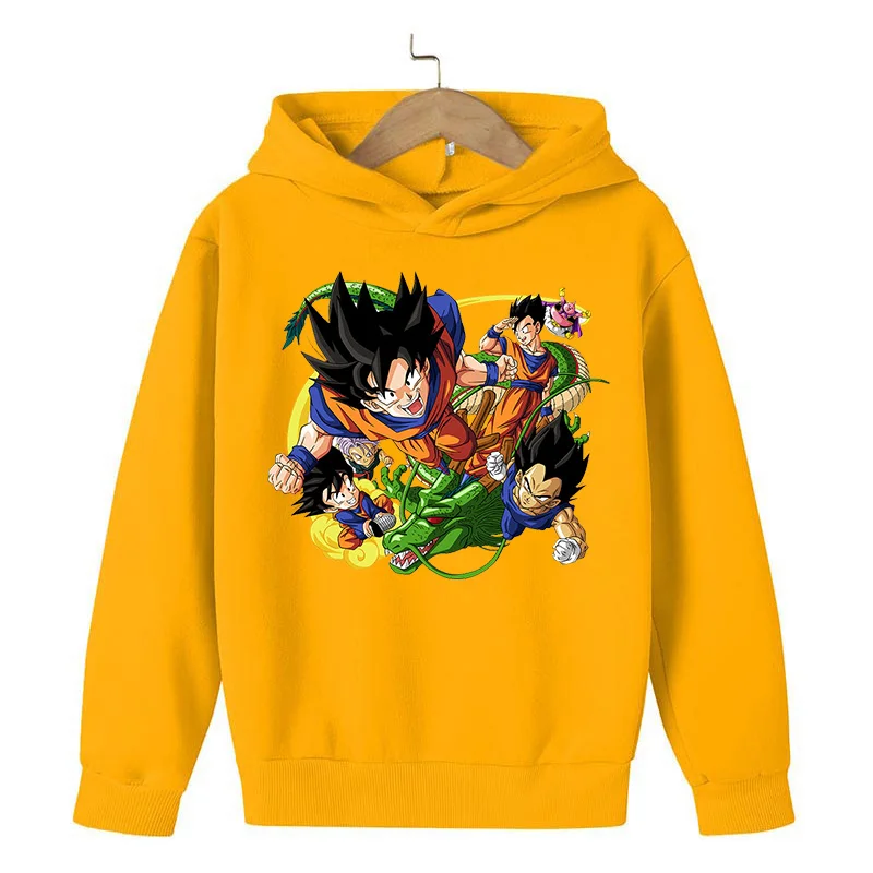

Kids coat Anime hoodie dragon- ball Z Cartoon Print Boy hoodies Kids clothes Jackets for girls Toddler Sweatshirt Baby clothes