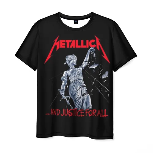 Мужская футболка 3D Metallica | одежда